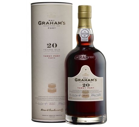 Graham's Tawny Port 20 YO 20% 0,75 l (tuba)