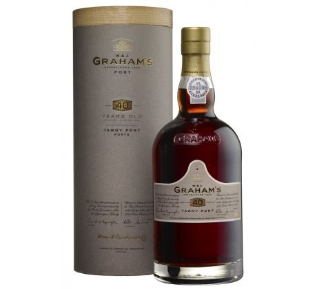 Graham's Tawny Port 40 YO 20% 0,75 l (tuba)