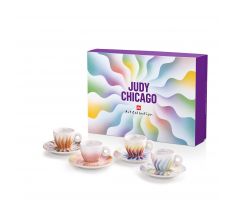 JUDY CHICAGO kolekcia espresso šálok 4 ks