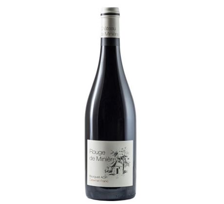 Château de Minière Rouge de Minière Bourgueil AOP BIO 2020 13% 0,75l (čistá fľaša)