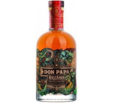 Don Papa Masskara 40% 0,7 l (čistá fľaša)