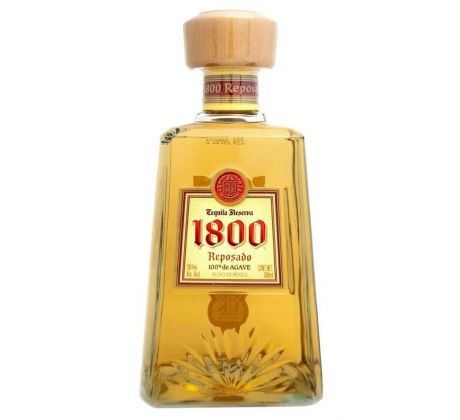 1800 Tequila Reserva Reposado 100% de Agave 38% 0,7l (čistá fľaša)