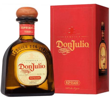 Don Julio Tequila Reposado 100% de Agave 38% 0,7 l (kartón)