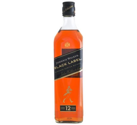 Johnnie Walker Black Label 12y 40% 0,7 l (čistá fľaša)