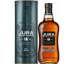 Jura 18 Years Old Single Malt Scotch Whisky 44% 0,7 l (tuba)