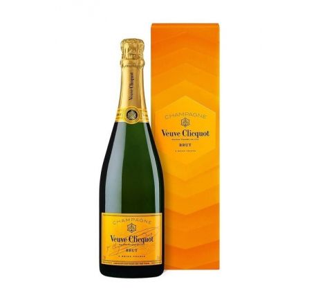 Veuve Clicquot Champagne Brut Yellow Label 12% 0,75l (kartón)