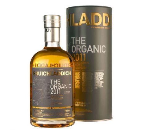 Bruichladdich The Organic Mid Coul Farms Dalcross 2011 50% 0,7l (tuba)