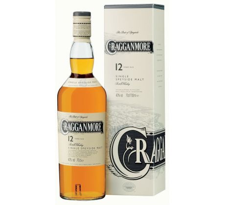 Cragganmore 12 YO 40% 0,7 l (kartón)