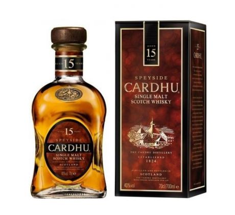 Cardhu 15 YO 40% 0,7 l (kartón)