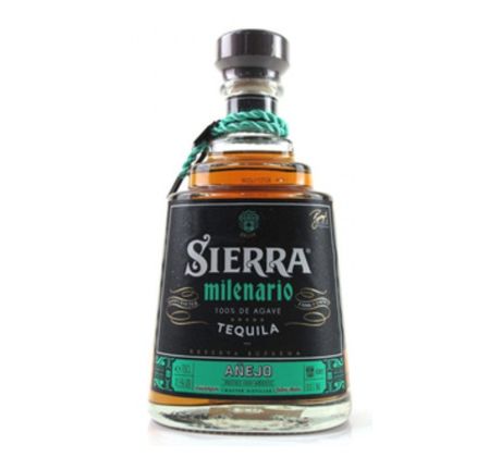 Sierra Tequila Milenario Aňejo 100% de Agave 41,5% 0,7 (čistá fľaša)