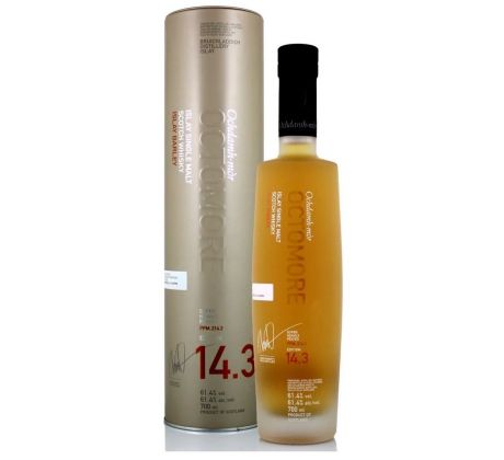 Bruichladdich Octomore 14.3 61,4% 0,7 l (tuba)