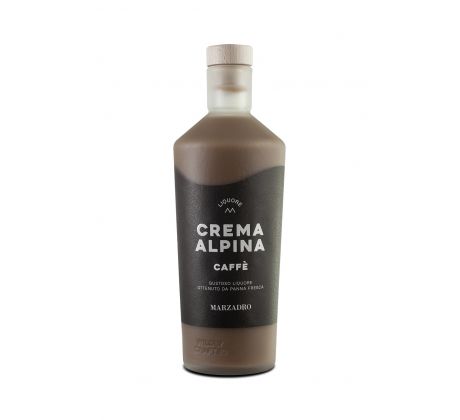 Marzadro Crema Alpina al Caffè 17% 0,7l (čistá fľaša)