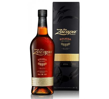 Zacapa Solera Gran Reserva 40% 0,7 l (kartón)