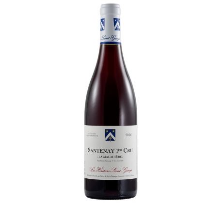 Les Héritiers Saint-Genys Santenay 1er Cru La Maladière 2022, 13% 0,75l (čistá fľaša)