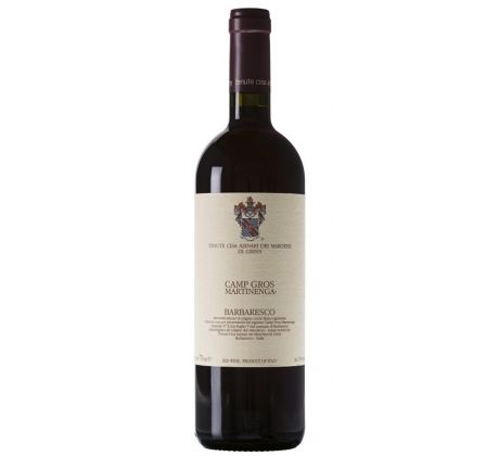 Tenute Cisa Asinari dei Marchesi di Gresy Barbaresco Riserva Camp Gros Martinenga 2018 14,5% 0,75l (čistá fľaša)