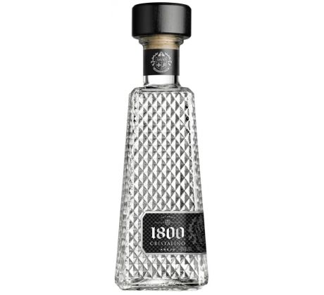 1800 Tequila Cristalino Añejo 100% Agave 35% 0,7l (čistá fľaša)