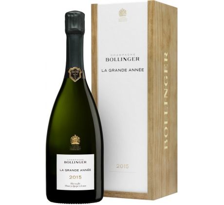 Bollinger Champagne La Grande Année Brut 2015 12% 0,75l (kazeta)