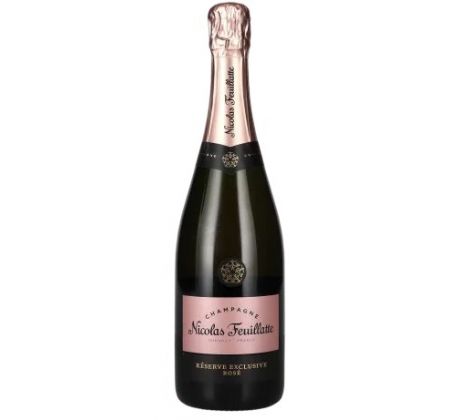 Nicolas Feuillatte Champagne Réserve Exclusive Rosé 12% 0,75l (čistá fľaša)