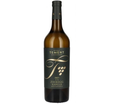 Tement Sauvignon Blanc Ried Zieregg Kapelle Südsteiermark GSTK 2021 14% 0,75l (čistá fľaša)