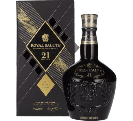 Chivas Royal Salute 21YO The Peated Blend 40% 0,7 l (kartón)
