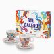 illy SOL CALERO kolekcia cappuccino šálok 2 ks