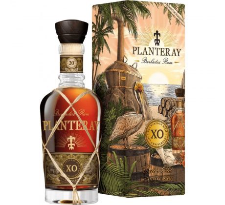 Planteray XO 20Th Anniversary 40% 1,0 l (kartón)