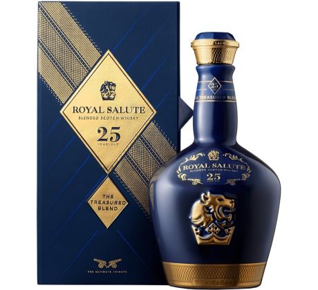 Chivas Royal Salute 25YO The Treasured Blend 40% 0,7 l (kartón)