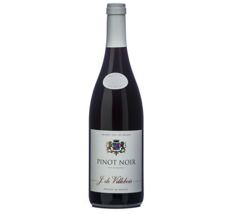J. de Villebois Pinot Noir 2024 13% 0,75l (čistá fľaša)
