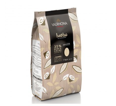Valrhona Feves Ivoire 35% 3kg