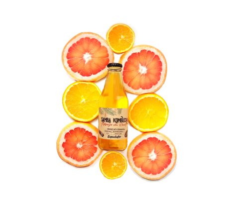 SAMBA KOMBUCHA Orange With Canela 12 x 200 ml