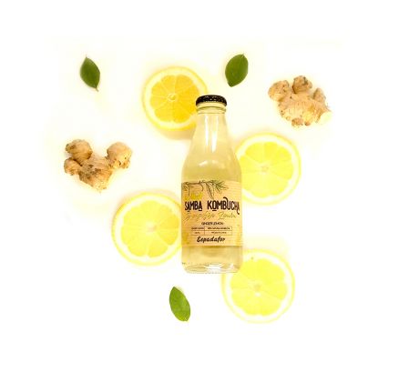 SAMBA KOMBUCHA Ginger Lemon 12 x 200 ml