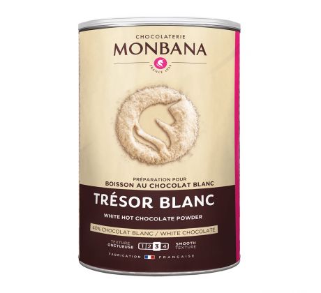 Monbana biela čokoláda Trésor Blanc 500g