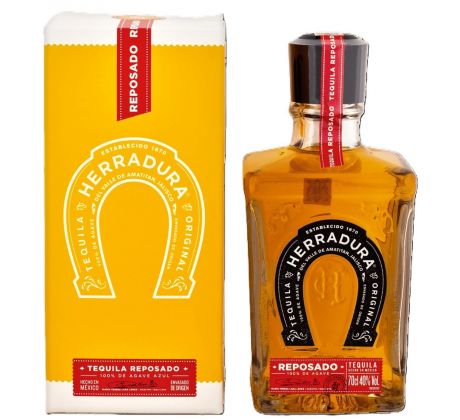 Herradura Reposado 100% de Agave 40% 0,7 l (kartón)