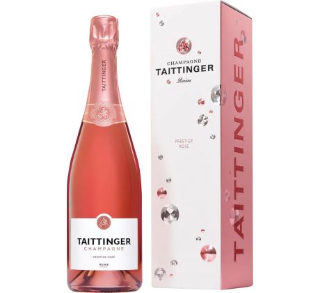 Taittinger Brut Prestige Rose 12% 0,75 l (kartón)