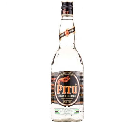 Pitú Cachaca Original do Brasil 38% 1,0 l (čistá fľaša)