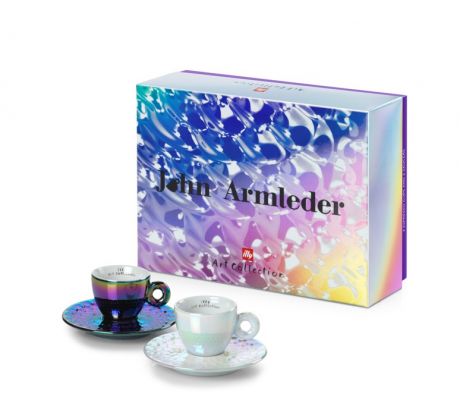 illy JOHN ARMLEDER kolekcia espresso šálok 2 ks