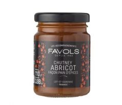 Favols Marhuľový konfit s perníkovým korením, pohár 110 g