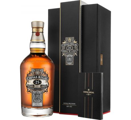 Chivas Regal 25YO 40% 0,7 l (kazeta)