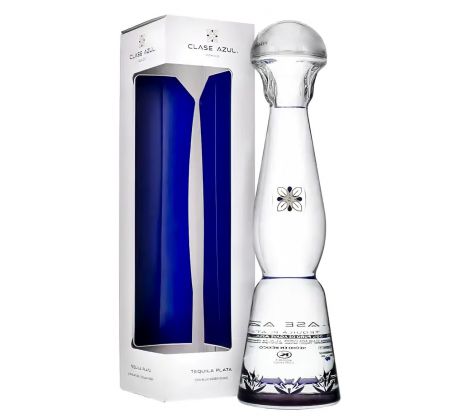 Clase Azul Plata Tequila 100% Agave 40% 0,7 l (kartón)