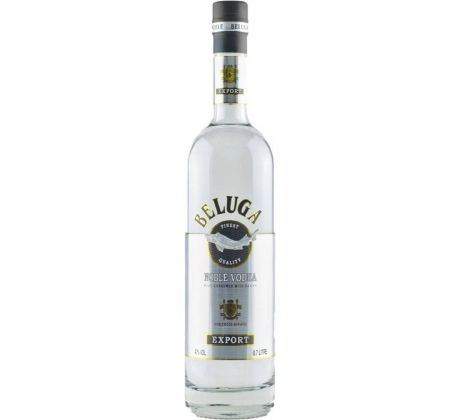 Beluga Noble Vodka 40% 0,7 l (čistá fľaša)