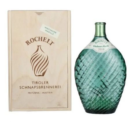 Rochelt Wachauer Marille 2018 Marhuľovica 50% 0,7 l (drevená kazeta)