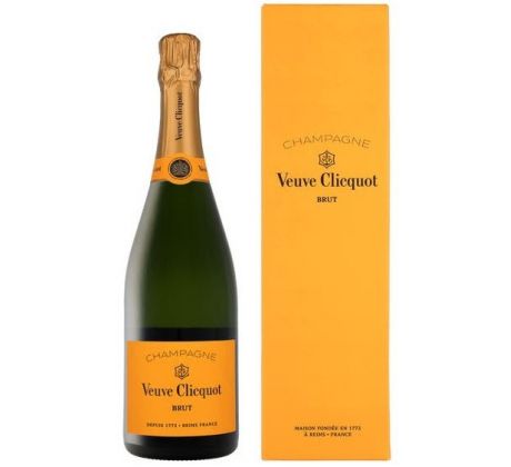 Veuve Clicquot Champagne Brut Yellow Label 12% 0,75l (kartón)