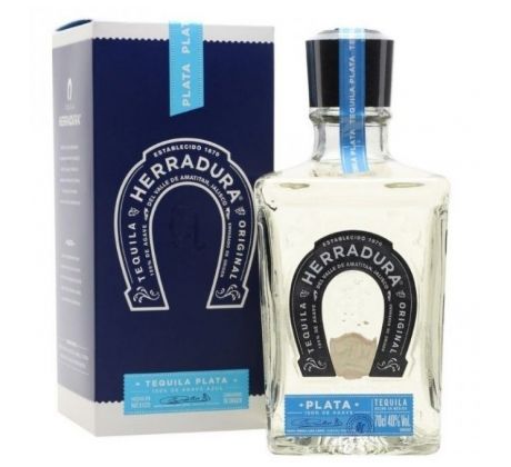 Herradura Tequila Plata 100% de Agave 40% 0,7 l (kartón)