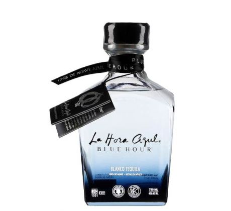 La Hora Azul Blue Hour Tequila Blanco 100% de Agave 40% 0,7 l (čistá fľaša)