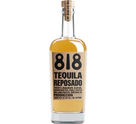818 Tequila Reposado 100% Agave by Kendall Jenner 40% 0,7 l (čistá fľaša)