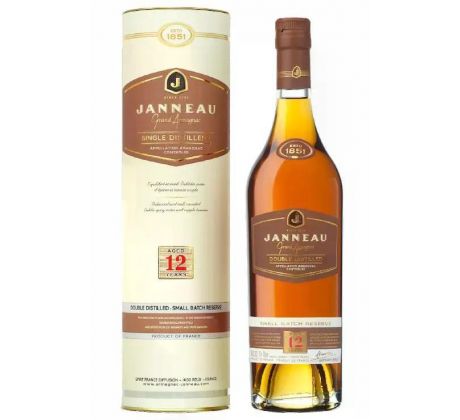 Janneau Armagnac 12YO 40% 0,7 l (kartón)