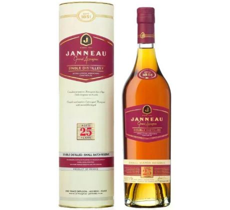 Janneau Armagnac 25YO 43% 0,7 l (kartón)