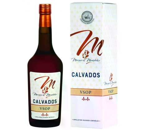 Marquis de Montdidier Calvados VSOP 40% 0,7 l (kartón)