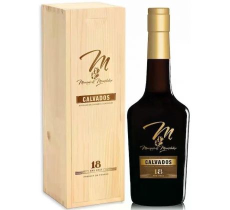 Marquis de Montdidier Calvados 18YO 40% 0,7 l (kartón)