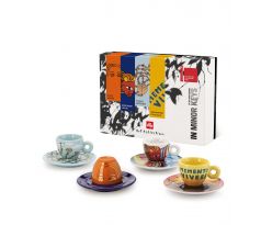 illy BIENNALE ARTE 2026 kolekcia espresso šálok 4 ks